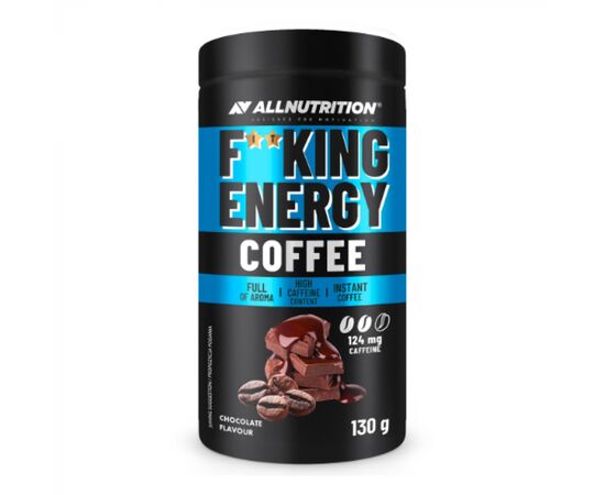 Купить Растворимый кофе, Fitking Delicious Energy Coffee - 130g Chocolate ( Шоколад ) - Allnutrition, фото , характеристики, отзывы