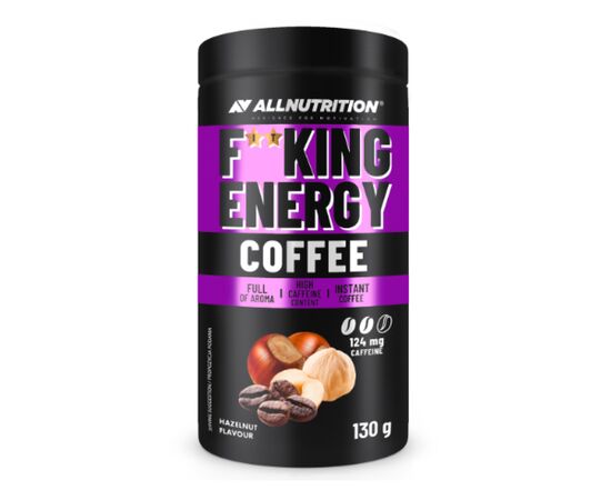 Купить Fitking Delicious Energy Coffee - 130g Hazelnut, фото , характеристики, отзывы