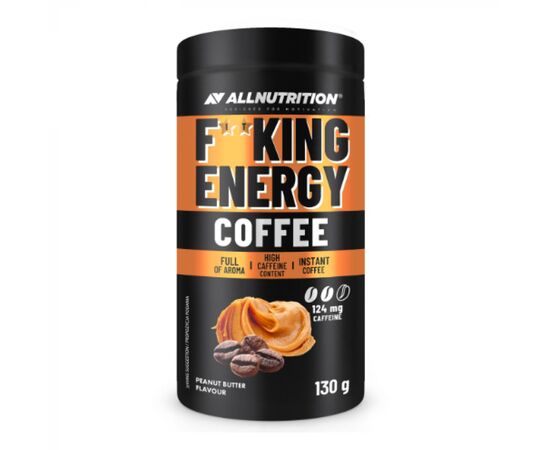 Купить Растворимый кофе, Fitking Delicious Energy Coffee - 130g Caramel (Карамель) - Allnutrition, фото , характеристики, отзывы