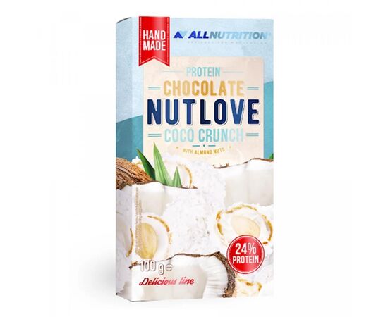 Придбати Nutlove Protein Chocolate - 100g Coco Crunch, image , характеристики, відгуки