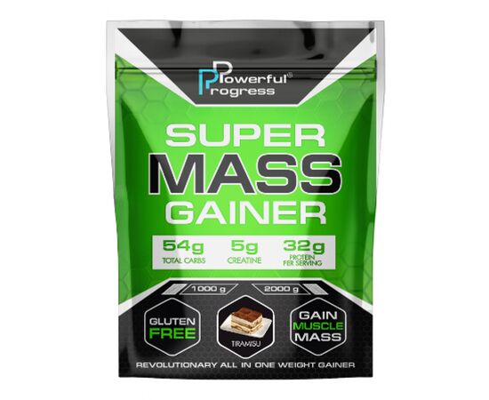 Купить Super Mass Gainer - 1000g Tiramisu, фото , характеристики, отзывы