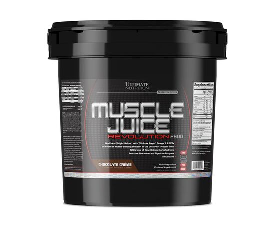 Купить Muscle Juice Revolution 2600 - 5040g Chocolate Creme, фото , характеристики, отзывы