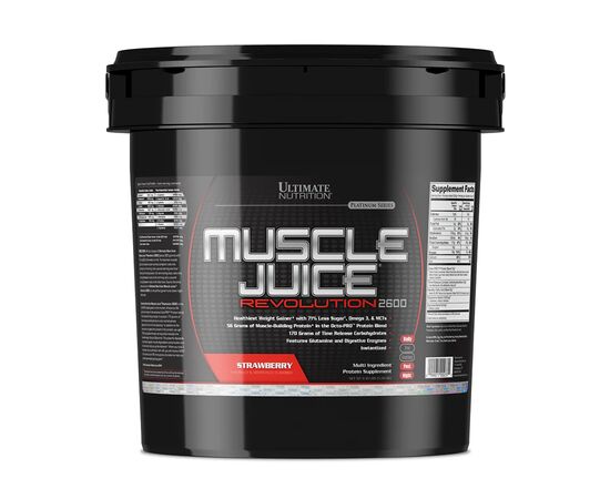 Придбати Muscle Juice Revolution 2600 - 5040g Strawberry, image , характеристики, відгуки