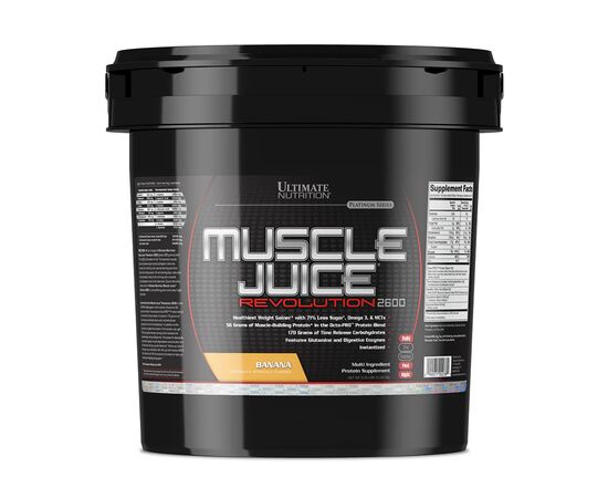 Купить Muscle Juice Revolution 2600 - 5040g Banana, фото , характеристики, отзывы