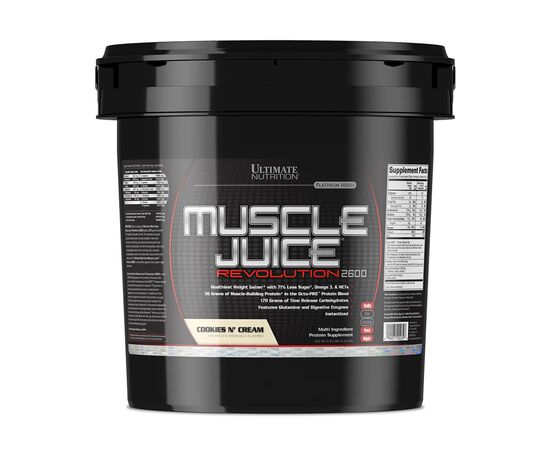 Купить Muscle Juice Revolution 2600 - 5040g Cookies Creme, фото , характеристики, отзывы