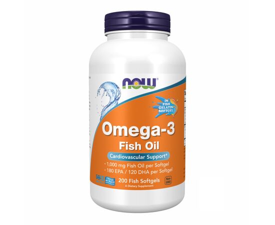 Купить Omega-3 FO 1000mg 180/120 Fish Gelatin - 200 sgels, фото , характеристики, отзывы