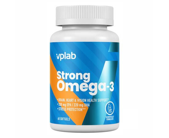 Купить Strong Omega 3 - 60 softgels, фото , характеристики, отзывы