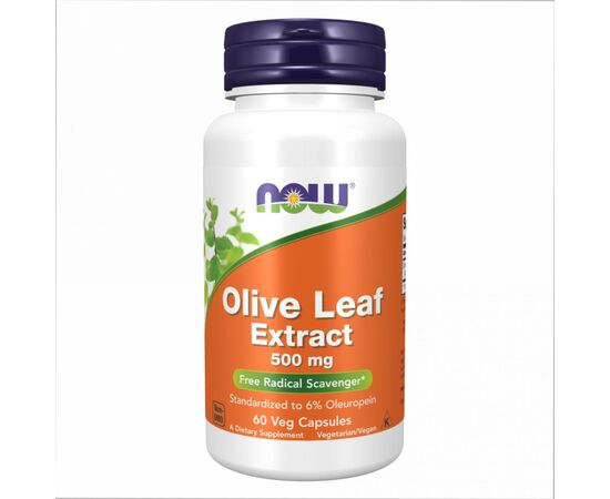 Купить Olive Leaf Extract 500 mg - 60 veg caps, фото , характеристики, отзывы