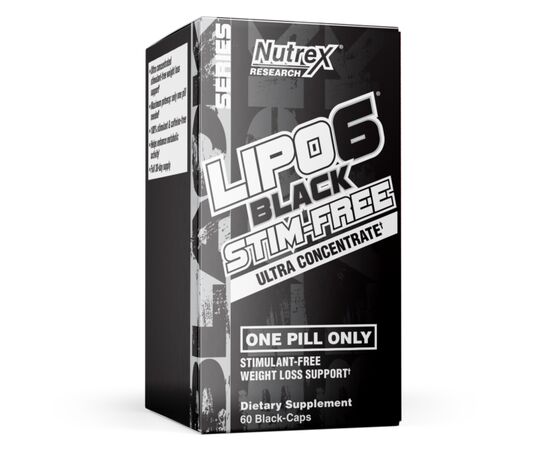 Купить Lipo-6 Black UC Stim-Free - 60 caps, фото , характеристики, отзывы