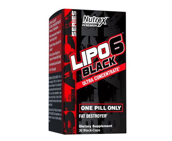 Придбати Lipo-6 Black UC - 30ct, image , характеристики, відгуки