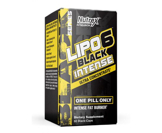 Придбати Lipo 6 Black Intense - 60 caps, image , характеристики, відгуки