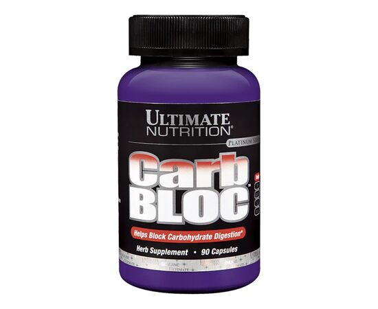 Купить Жиросжигатель Carb Bloc 500 mg - 90 Caps - Ultimate Nutrition , фото , характеристики, отзывы