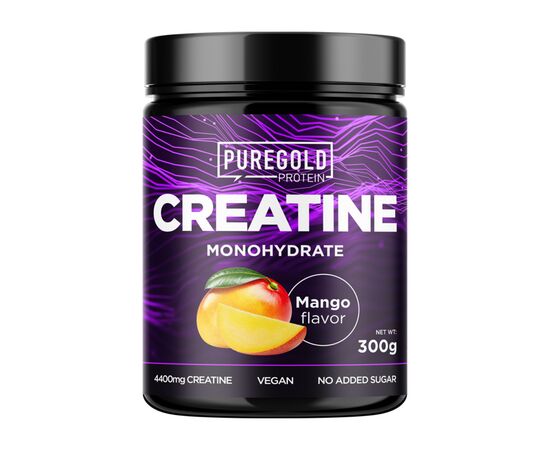 Купить Креатин Моногидрат (Creatine Monohydrate) - 300g Mango (Манго) - Pure Gold, фото , характеристики, отзывы