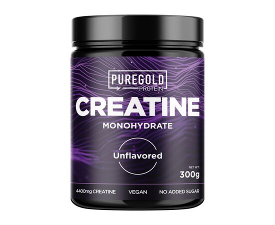 Купить Креатин Моногидрат (Creatine Monohydrate) - 300g Pure (Без вкуса) - Pure Gold, фото , характеристики, отзывы