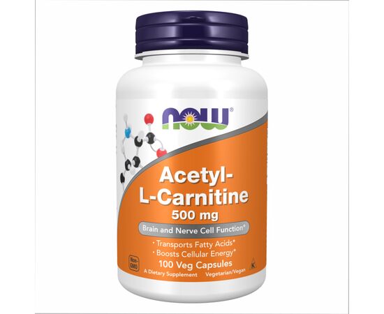 Купить Acetyl L-Carnitine 500mg - 100 vcaps, фото , характеристики, отзывы