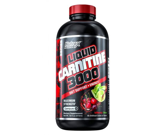 Купить Liquid L-Carnitine 3000 - 480ml Cherry Lime, фото , характеристики, отзывы