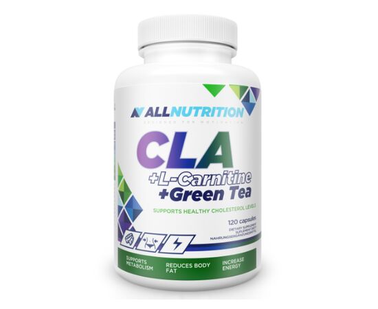 Купить CLA + L-Carnitine + Green Tea - 120cap, фото , характеристики, отзывы