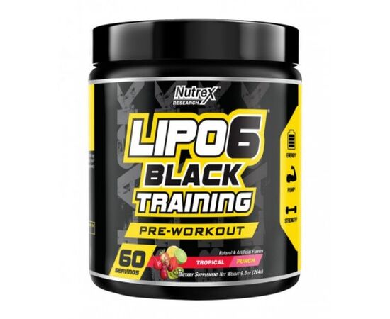 Купить Lipo-6 Black Training - 60serv Tropical Punch, фото , характеристики, отзывы