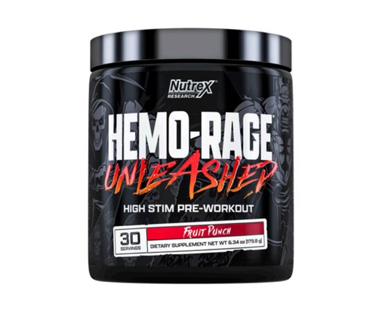 Придбати Hemo-Rage Unleashed - 30srv Fruit Punch, image , характеристики, відгуки