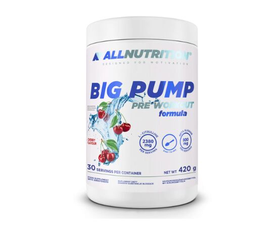 Купить Big Pump Pre Workaut Formula - 420g Cherry, фото , характеристики, отзывы