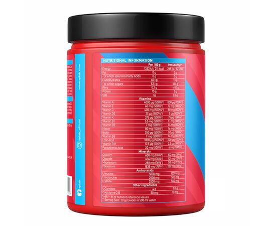 Купить FitActive Isotonic Drink - 500g Tropical Fruit, фото , изображение 2, характеристики, отзывы