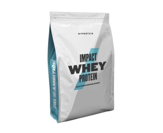 Купить Сывороточный протеин, Impact Whey Protein - 1000g Natural Strawberry (Клубника)- Myprotein, фото , характеристики, отзывы