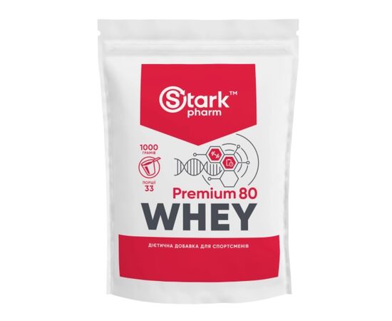 Купить Stark Whey 80 - 1000g Chocolat-Hazelnut, фото , характеристики, отзывы