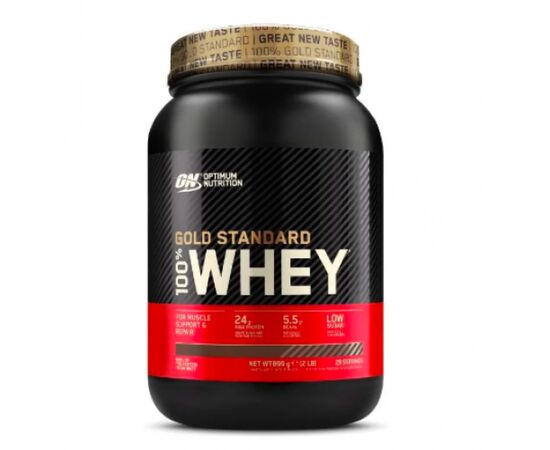 Купить Сывороточный протеин, Gold Standard 100% Whey - 900g Vanila Ice Cream (ванильное мороженое) - Optimum Nutrition, фото , характеристики, отзывы