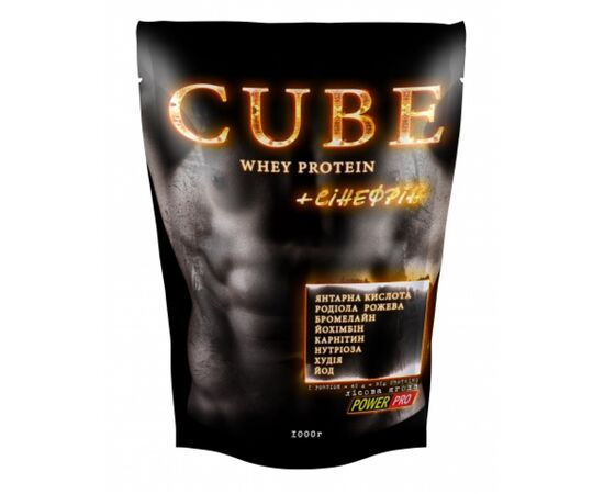 Купить Протеин, Protein CUBE - 1000g Coconut (Кокос) - Power Pro, фото , характеристики, отзывы