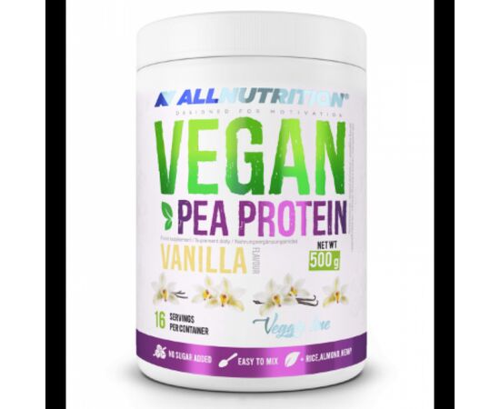 Придбати Vegan Pea Protein - 500g Chocolate, image , характеристики, відгуки