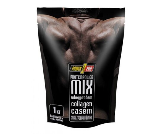 Купить Протеин, Whey Protein MIX - 1000g Chocolat coconut (Шоколад + кокос) - Power Pro, фото , характеристики, отзывы