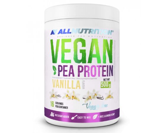 Придбати Vegan Pea Protein - 500g Vanilla, image , характеристики, відгуки