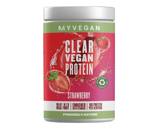 Купить Clear Vegan Protein - 320g Strawberry, фото , характеристики, отзывы