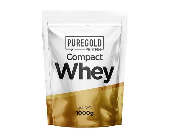 Купить Сывороточный протеин, Compact Whey Protein - 1000g Chocolate Hazelnut  (Шоколад+орех) - Pure Gold, фото , характеристики, отзывы