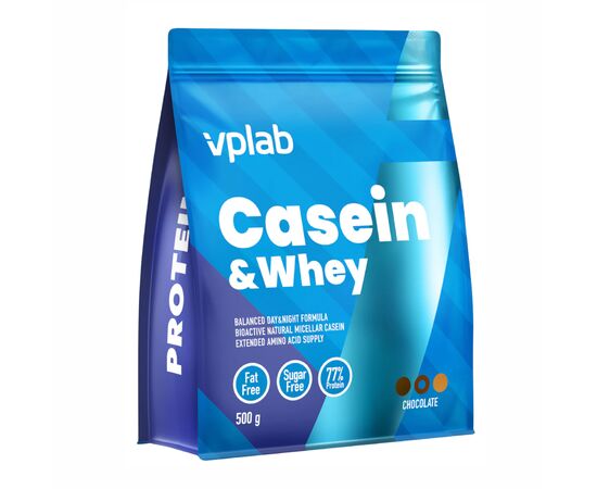 Купить Casein & Whey - 500g Chocolate, фото , характеристики, отзывы