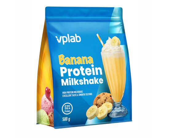 Придбати Protein Milkshake - 500g Banana, image , характеристики, відгуки