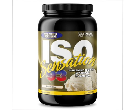 Придбати ISO Sensation 2lb - 910g Vanilla Bean, image , характеристики, відгуки