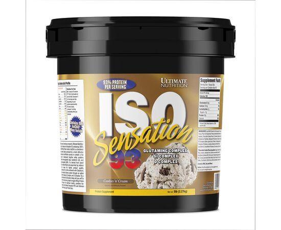 Придбати ISO Sensation 5lb - 2270g Cookies Cream, image , характеристики, відгуки