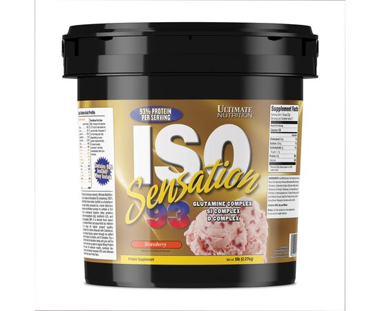 Придбати ISO Sensation 5lb - 2270g Strawberry, image , характеристики, відгуки