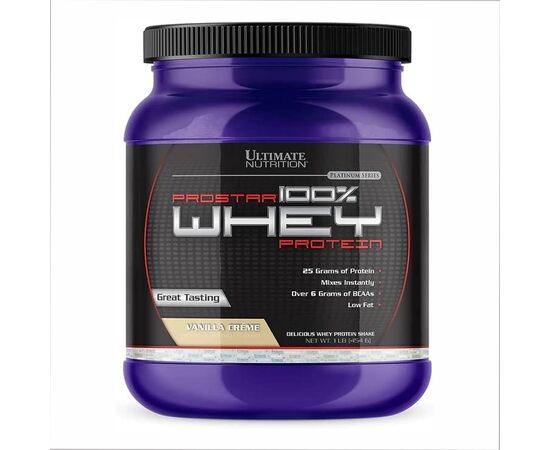 Придбати Prostar Whey 1lb - 454g Vanilla, image , характеристики, відгуки