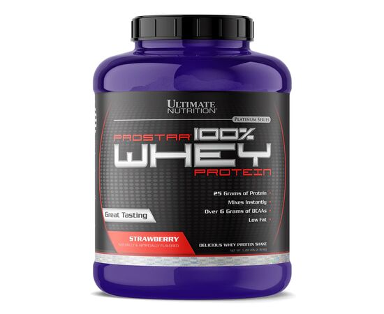 Купить Prostar Whey 5.28lb - 2390g Strawberry, фото , характеристики, отзывы