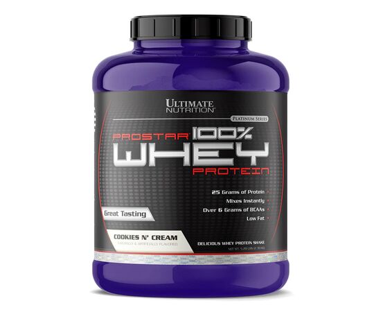 Купить Prostar Whey 5.28lb - 2390g Cookies Cream, фото , характеристики, отзывы