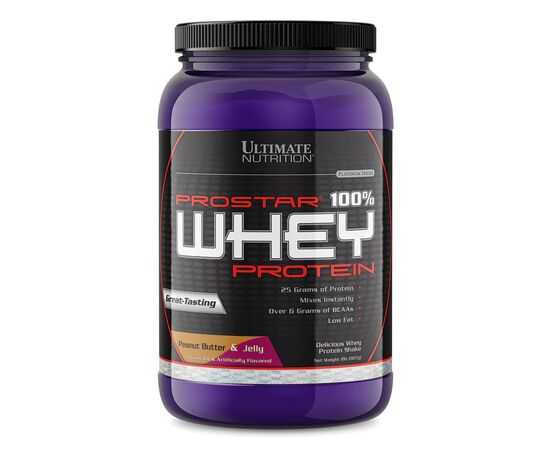 Купить Prostar Whey 2lb - 907g Peanut Butter & Jelly, фото , характеристики, отзывы