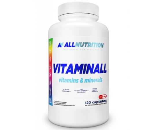 Придбати VitaminALL Vitamins and Minerals - 120caps, image , характеристики, відгуки