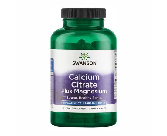 Купить Calcium Citrate Plus Magnesium - 150caps, фото , характеристики, отзывы