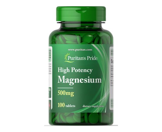 Придбати Magnesium 500 mg - 100 tablets, image , характеристики, відгуки