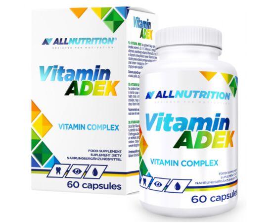 Придбати Vitamin ADEK Complex - 60caps, image , характеристики, відгуки