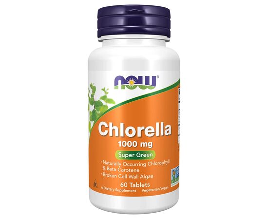 Купить Chlorella 1000 mg - 60 Tabs, фото , характеристики, отзывы