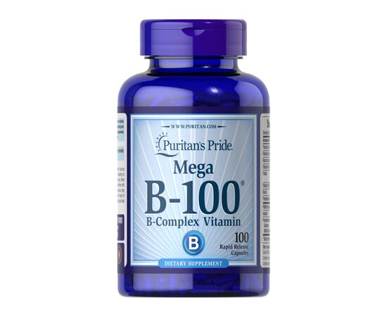 Придбати Vitamin B-100 Complex - 100caps, image , характеристики, відгуки