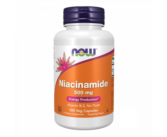 Придбати NIACINAMIDE 500mg - 100 vcaps, image , характеристики, відгуки